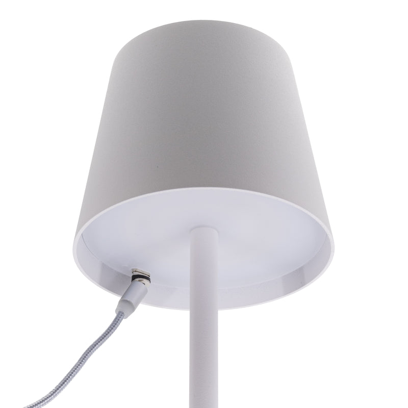 Load image into Gallery viewer, Securit Lighting - Wireless Table Lamp Feline in White - Pack of 6

