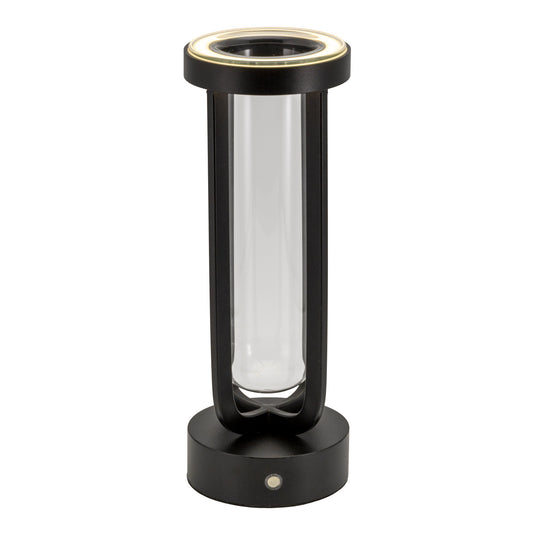 Securit Lighting Set - Florence Table Lamps Black (Pack of 6) + 10-Port Multicharger