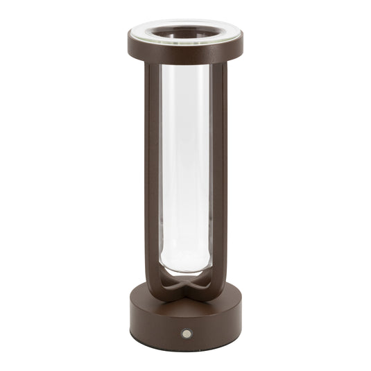 Securit Lighting - Wireless Table Vase Lamp Florence in Brown - Pack of 6
