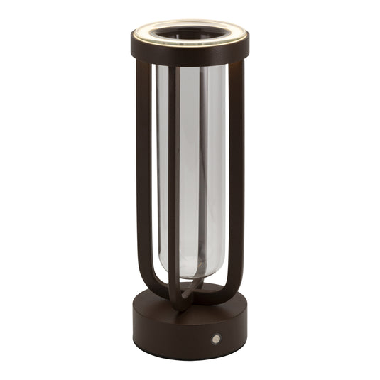 Securit Lighting - Wireless Table Vase Lamp Florence in Brown - Pack of 6