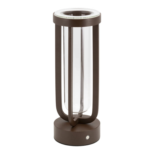 Securit Lighting Set - Florence Table Lamps Brown (Pack of 6) + 10-Port Multicharger