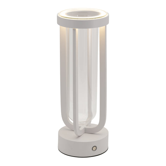 Securit Lighting - Wireless Table Vase Lamp Florence in White - Pack of 6