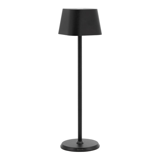 Securit Lighting - Wireless Table Lamp Georgina in Black - Pack of 6
