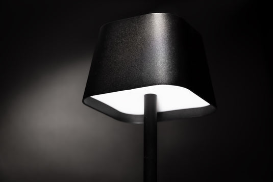 Securit Lighting - Wireless Table Lamp Georgina in Black - Pack of 6