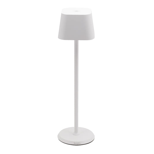 Securit Lighting - Wireless Table Lamp Georgina in White - Pack of 6