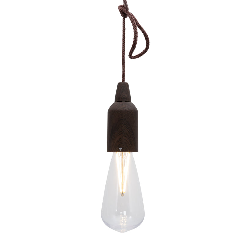 Load image into Gallery viewer, Securit Lighting - Wireless Hanging Parasol Lamp Copenhagen - Brown - Pack of 6
