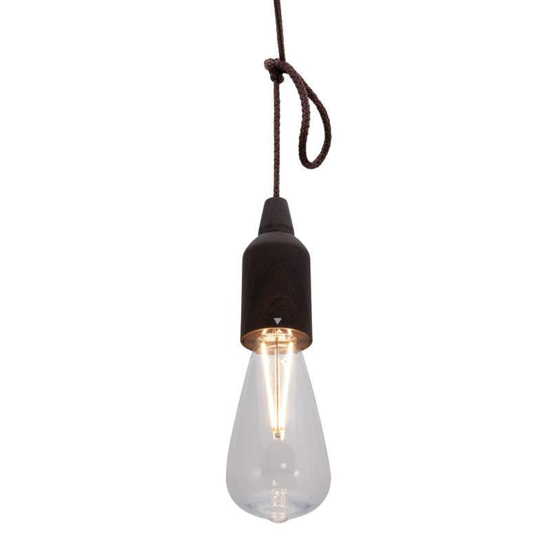 Load image into Gallery viewer, Securit Lighting - Wireless Hanging Parasol Lamp Copenhagen - Brown - Pack of 6
