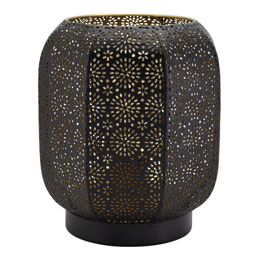 Securit Lighting Set - Marrakech Table Lamps Black & Gold (Pack of 6) + 10-Port Multicharger