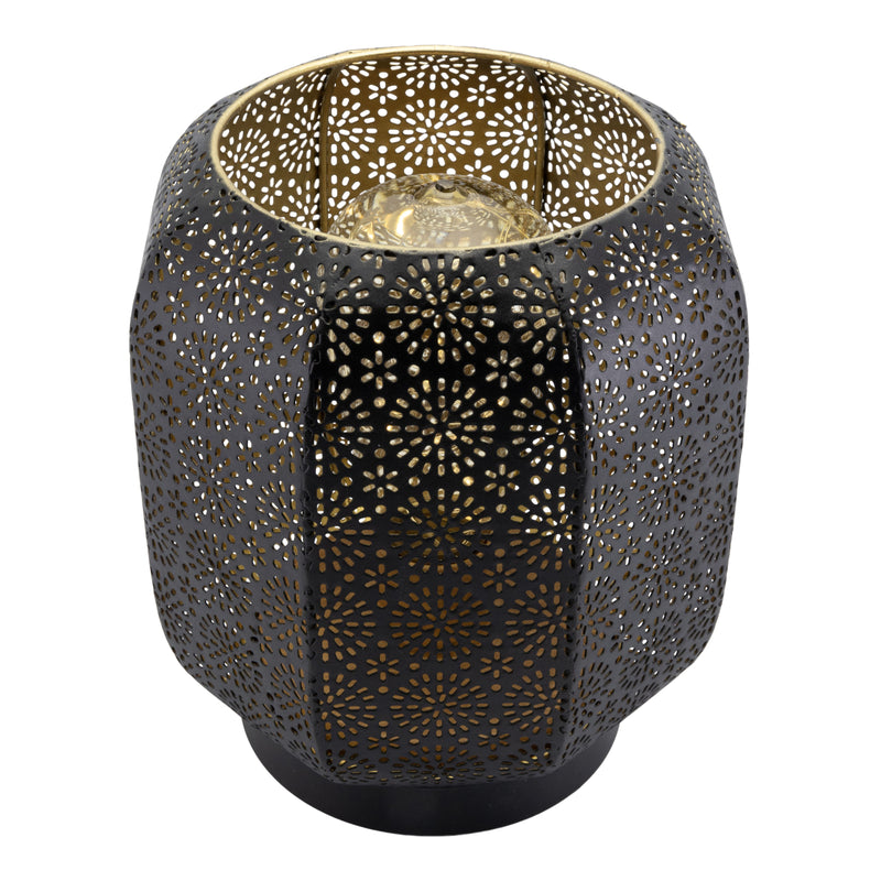 Load image into Gallery viewer, Securit Lighting Set - Marrakech Table Lamps Black &amp; Gold (Pack of 6) + 10-Port Multicharger
