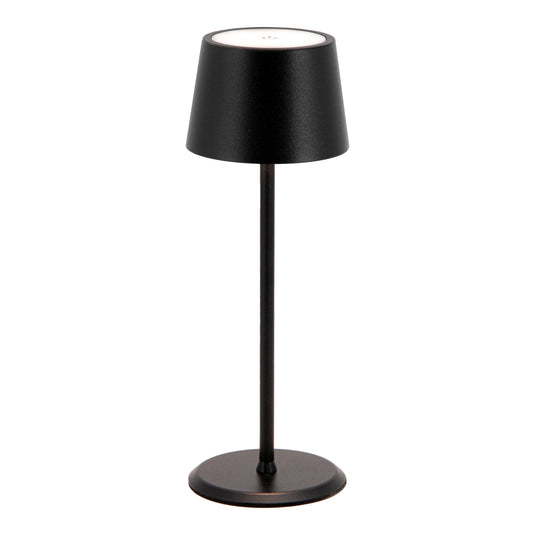 Securit Lighting - Wireless Table Lamp Monte-Carlo in Black - Pack of 8