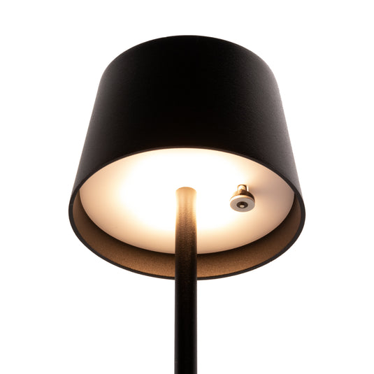 Securit Lighting - Wireless Table Lamp Monte-Carlo in Black - Pack of 8