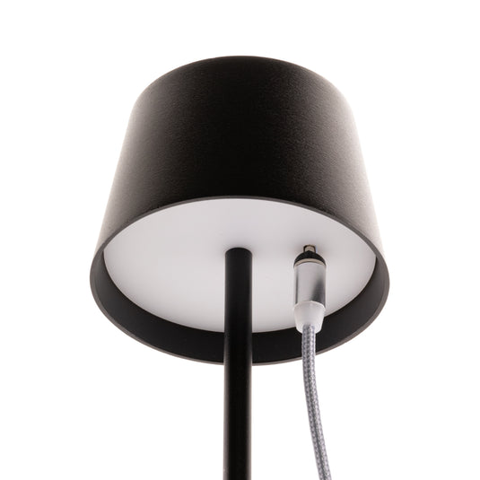 Securit Lighting - Wireless Table Lamp Monte-Carlo in Black - Pack of 8