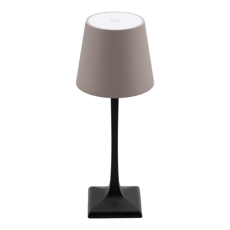 Load image into Gallery viewer, Securit Lighting Set - Milano Table Lamps Black &amp; Taupe (Pack of 6) + 10-Port Multicharger
