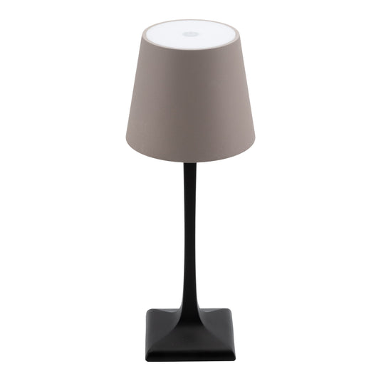 Securit Lighting - Wireless Table Lamp Milano in Black & Taupe - Pack of 6