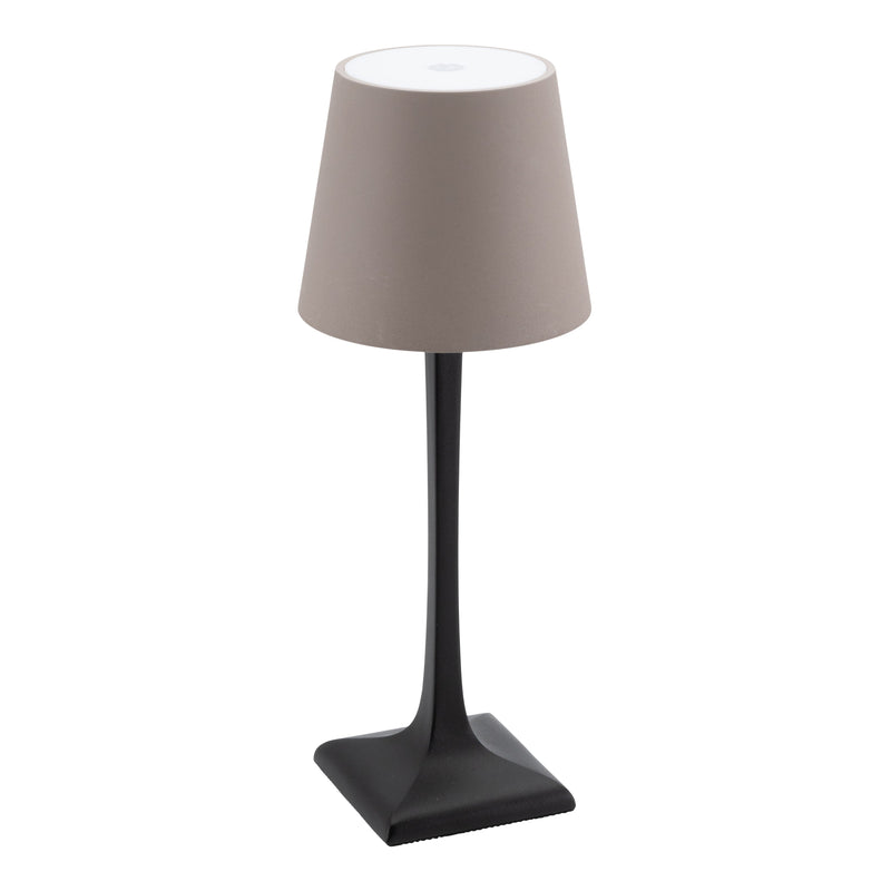 Load image into Gallery viewer, Securit Lighting Set - Milano Table Lamps Black &amp; Taupe (Pack of 6) + 10-Port Multicharger
