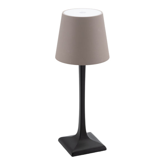 Securit Lighting - Wireless Table Lamp Milano in Black & Taupe - Pack of 6