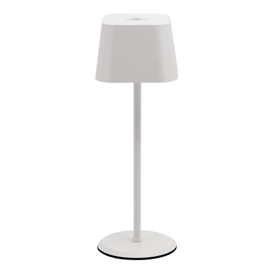 Securit Lighting - Wireless Table Lamp Malta in White - Pack of 8
