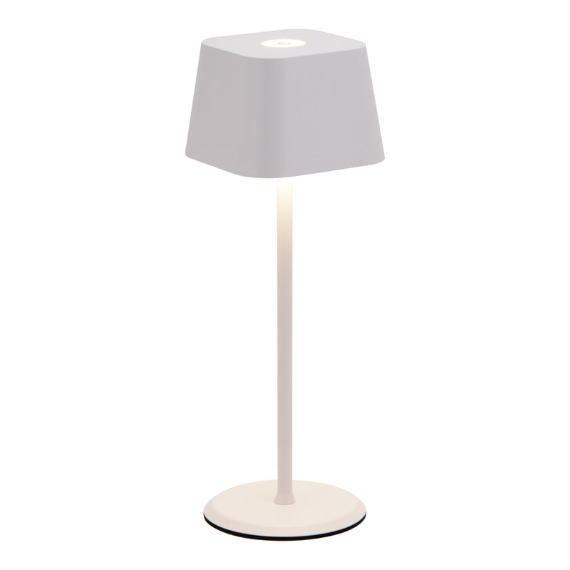 Load image into Gallery viewer, Securit Lighting Set - Malta Table Lamps White (Pack of 8) + 10-Port Multicharger
