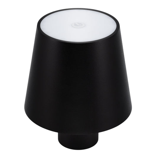 Securit Lighting Set - Paris Table Lamps Black (Pack of 8) + 10-Port Multicharger