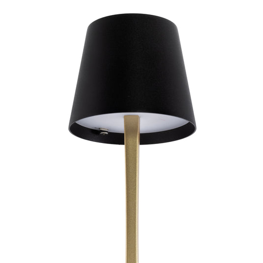 Securit Lighting - Wireless Table Lamp Roma in Gold & Black - Pack of 6