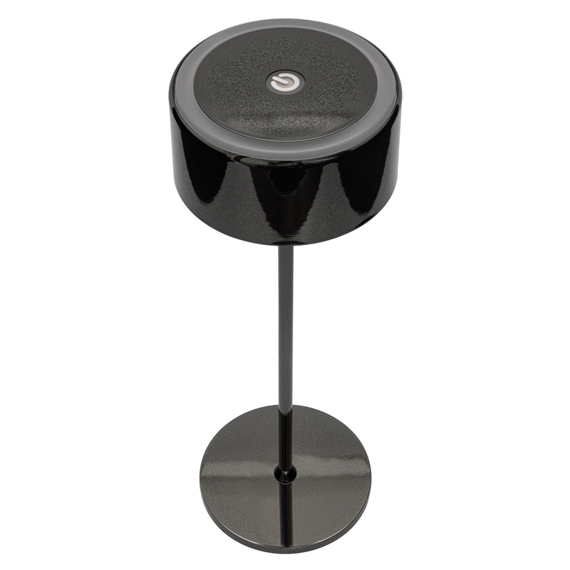 Load image into Gallery viewer, Securit Lighting Set - Signature Table Lamps Metallic Black (Pack of 10) + 10-Port Multicharger
