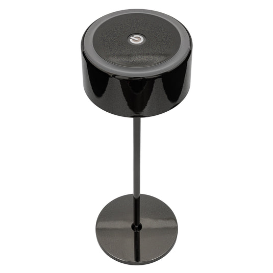 Securit Lighting Set - Signature Table Lamps Metallic Black (Pack of 10) + 10-Port Multicharger