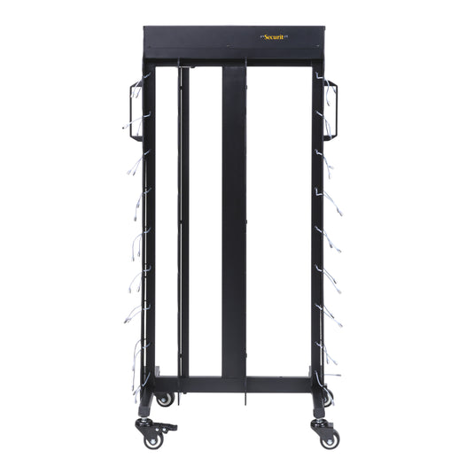 Securit Lighting - Table Lamp Charging Trolley - Black