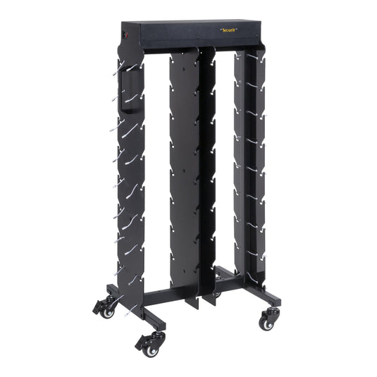 Securit Lighting - Table Lamp Charging Trolley - Black