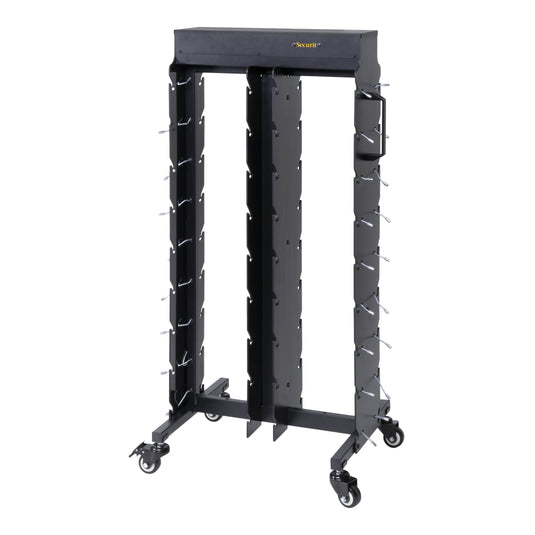 Securit Lighting - Table Lamp Charging Trolley - Black