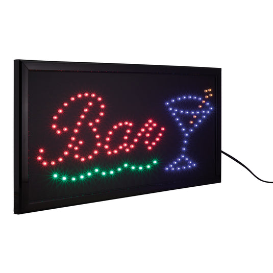 Securit Wall - Led - Black 24x48x2cm