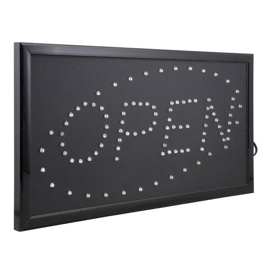 Securit Wall - Led - Black 24x48x2cm