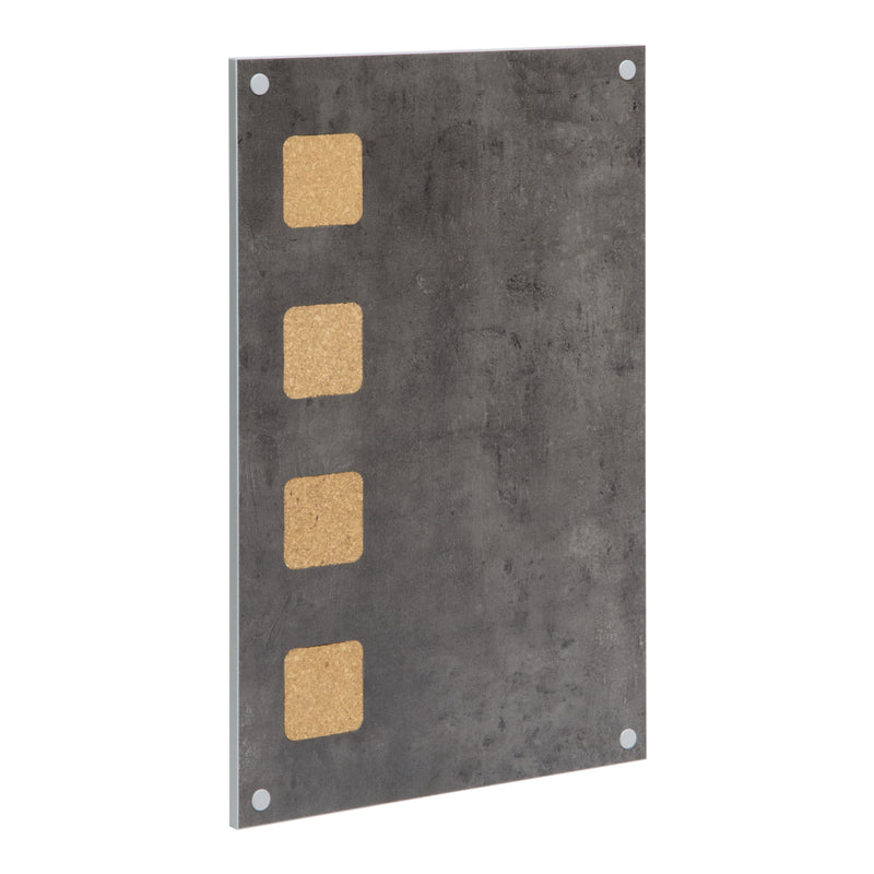 Load image into Gallery viewer, Securit Wall Board - Living Wall Cork/Chalk - Grey 58x38x1,5cm

