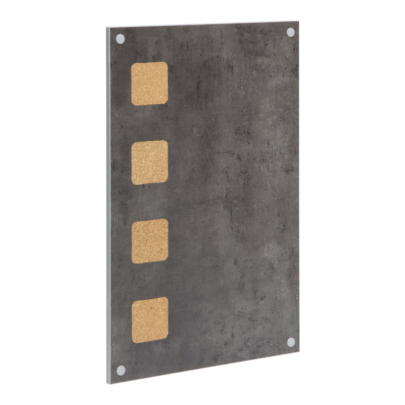 Load image into Gallery viewer, Family Kitchen Memo Board Set - Living Wall Cork &amp; Chalk Board + Chalkboard Stickers + White Chalk Markers
