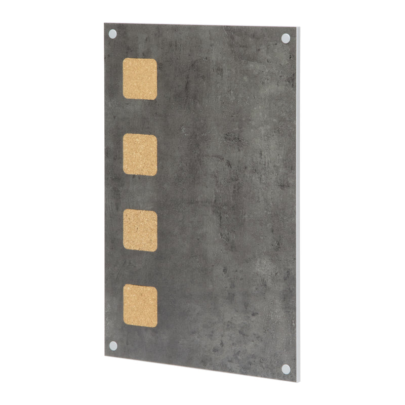 Load image into Gallery viewer, Securit Wall Board - Living Wall Cork/Chalk - Grey 58x38x1,5cm
