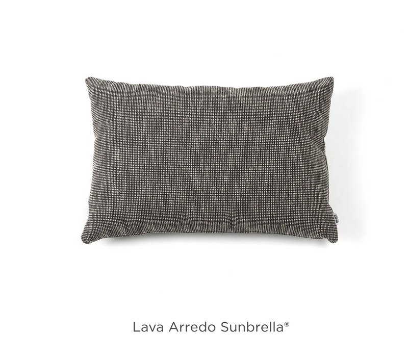 Load image into Gallery viewer, Maximo 60x40 Nardi outdoor cushion with Sunbrella fabric, rectangular shape, lava color, ideal for outdoor seating and comfort.
