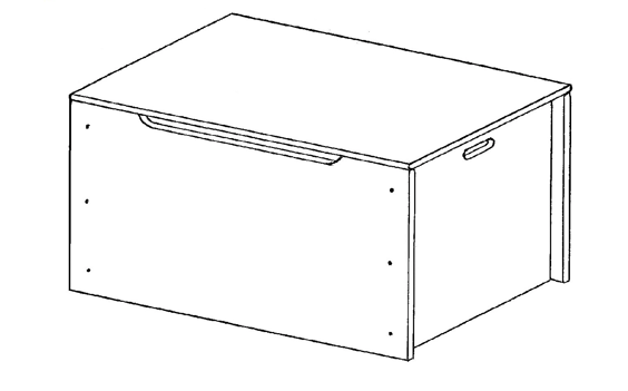 Load image into Gallery viewer, Linen Chest Storage Box
