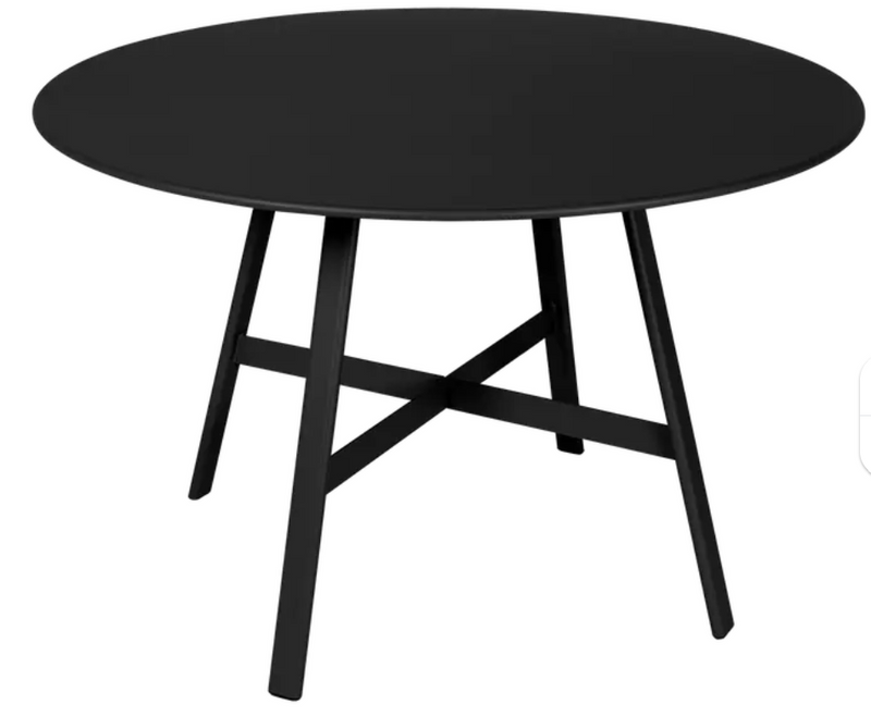 Load image into Gallery viewer, Fermob SO'O oval oak table with 117cm diameter, stylish restaurant or hotel furniture showing a smooth oak surface.
