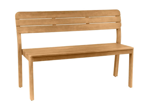 LODGE Solid Teak 2/3-Seater Outdoor Bench