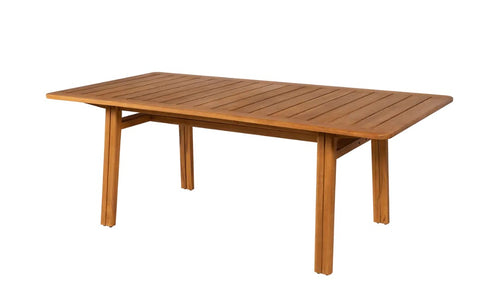 LODGE Solid Teak Dining Table 200 x 105 cm