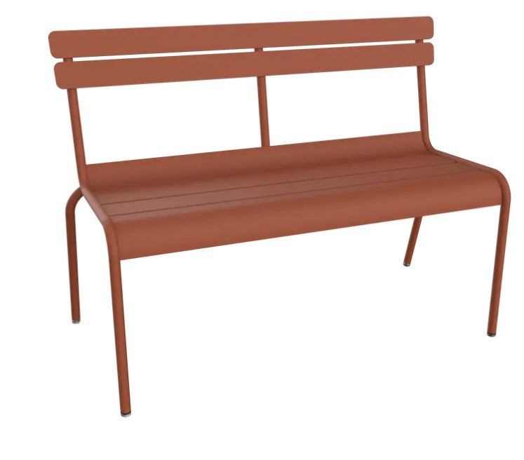 Load image into Gallery viewer, Luxembourg 2/3-seater Bench with backrest - Custom Wood Designs Luxembourg 2/3-seater Bench with backrest made from [material] – Ideal for [use_case] | Custom Wood Designs
