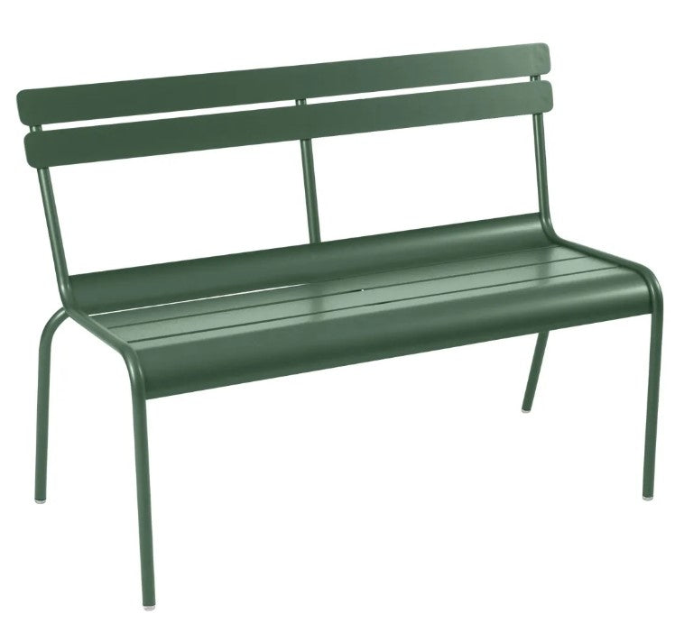 Load image into Gallery viewer, Luxembourg 2/3-seater Bench with backrest - Custom Wood Designs Luxembourg 2/3-seater Bench with backrest made from [material] – Ideal for [use_case] | Custom Wood Designs
