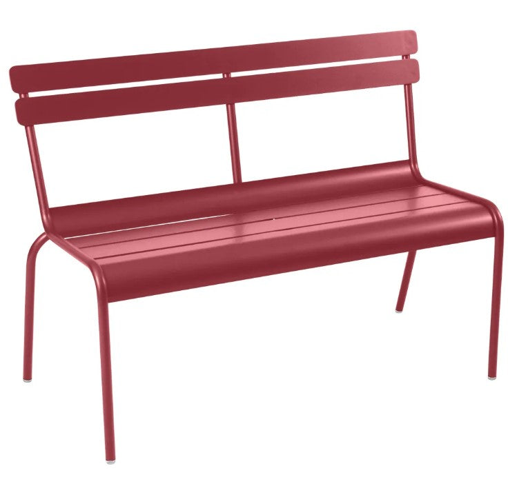 Load image into Gallery viewer, Luxembourg 2/3-seater Bench with backrest - Custom Wood Designs Luxembourg 2/3-seater Bench with backrest made from [material] – Ideal for [use_case] | Custom Wood Designs
