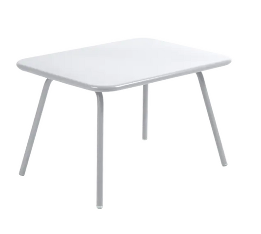 Fermob Luxembourg Kid Table, a child-sized children's table with a modern design, suitable for play and activities.