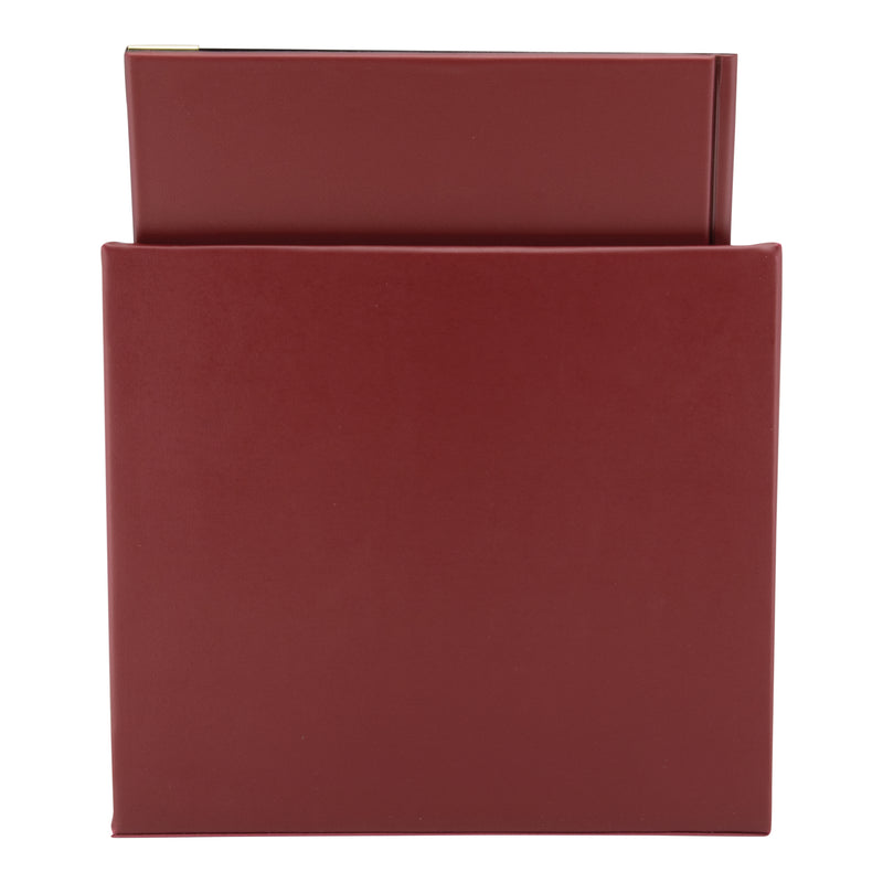 Load image into Gallery viewer, Securit Menu Holders - Boxes Basic - Wine Red 30,5x27x20cm - Pack of 2
