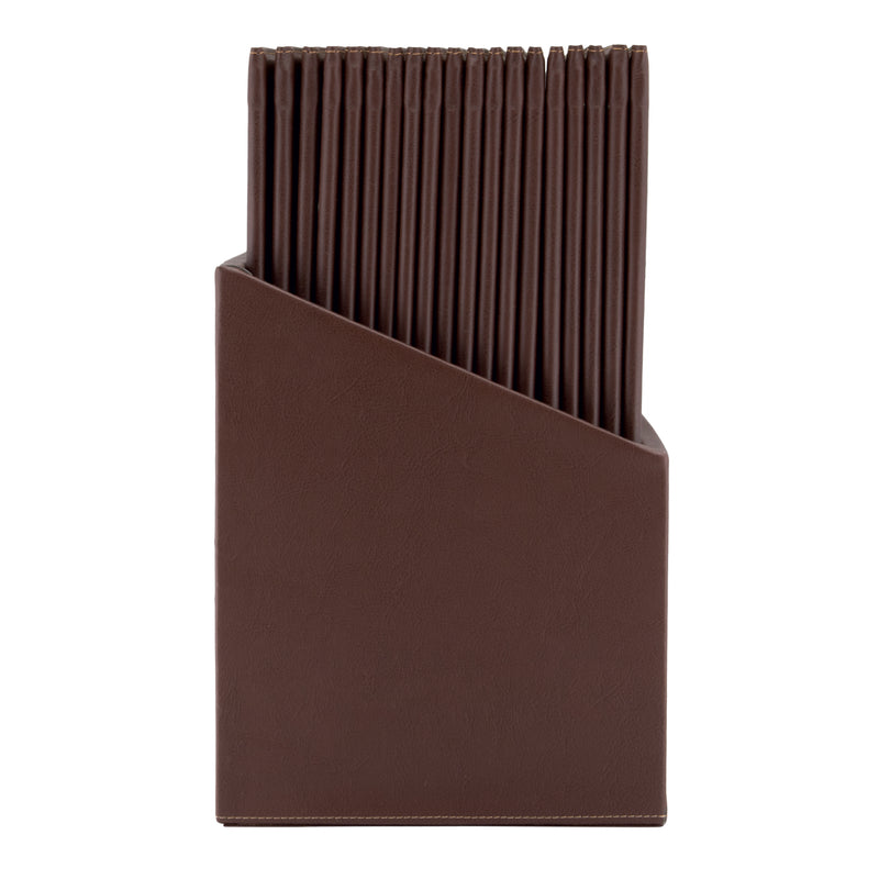 Load image into Gallery viewer, Securit Menu Holders - Boxes Classic - Brown 35x28x19,8cm - Pack of 2
