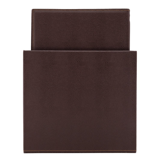 Securit Menu Holders - Boxes Trendy - Brown 35,2x27,9x19,7cm - Pack of 2