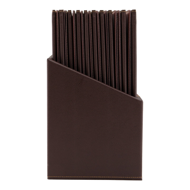 Load image into Gallery viewer, Securit Menu Holders - Boxes Trendy - Wine Red 35,2x27,9x19,7cm - Pack of 2

