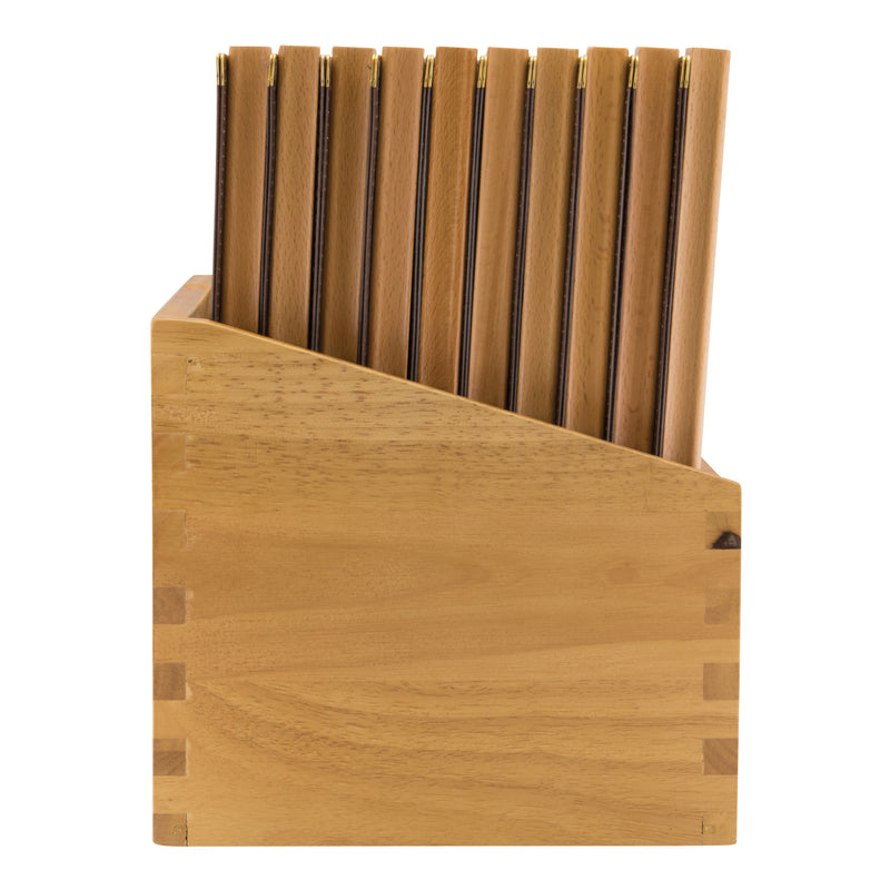 Load image into Gallery viewer, Securit Menu Holders - Boxes Wood - Brown 33,7x30,1x24,6cm - Pack of 2
