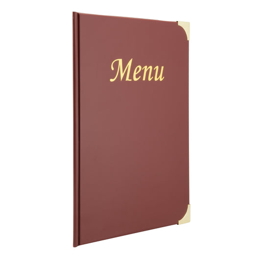 Securit Menu Holders - Basic - Wine Red 31x23,5x0,8cm - Pack of 10