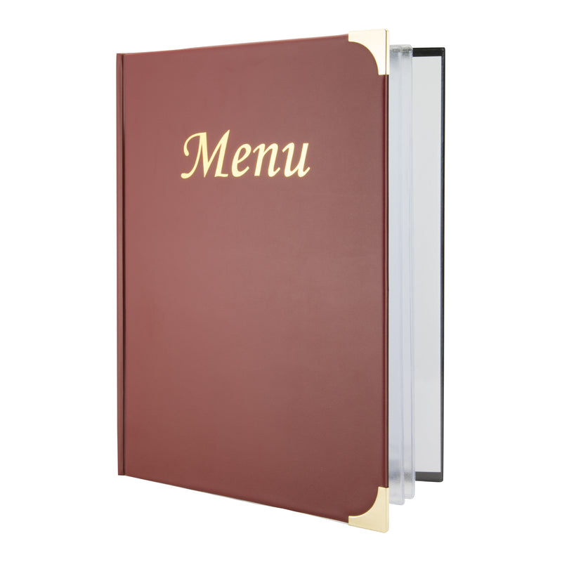 Load image into Gallery viewer, Securit Menu Holders - Basic - Wine Red 31x23,5x0,8cm - Pack of 10
